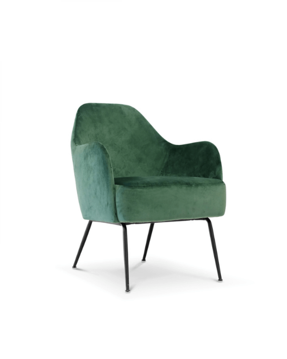 Grenaa Lounge Chairs Emerald Velvet